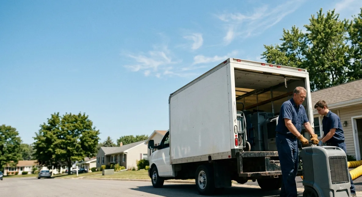 Water Damage Cleanup in Plainwell, MI near me